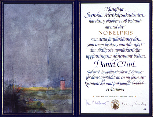 Nobel diploma